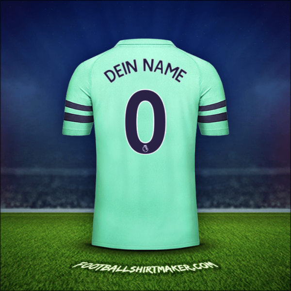 Trikot Arsenal 2018/19 Dritte -  dein name - 0