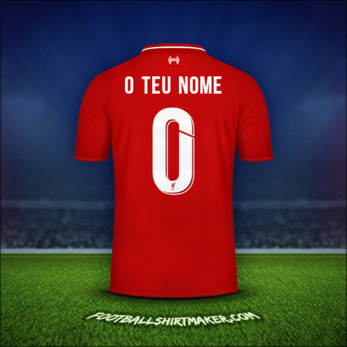 Camisola Liverpool FC Cup 2018/19 -  o teu nome - 0