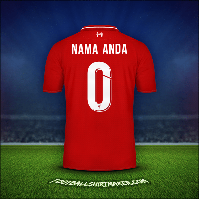 Jersey Liverpool FC Cup 2018/19 -  nama anda - 0