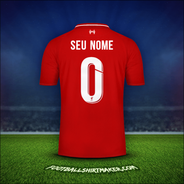 Camisa Liverpool FC Cup 2018/19 -  seu nome - 0