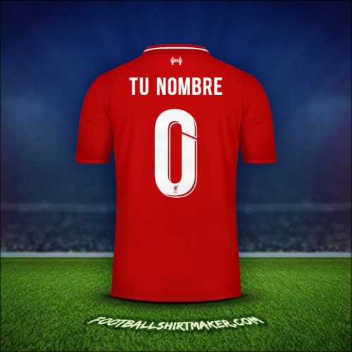 Camiseta Liverpool FC Cup 2018/19 -  tu nombre - 0