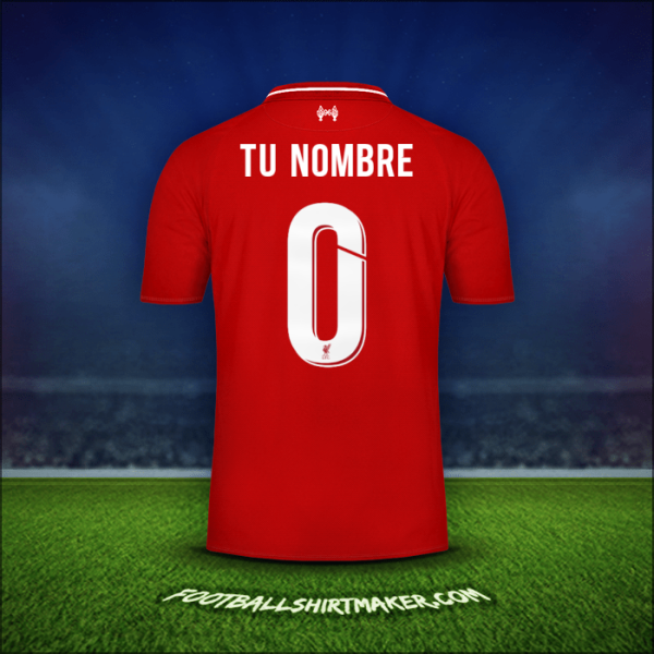 Jersey Liverpool FC Cup 2018/19 -  tu nombre - 0