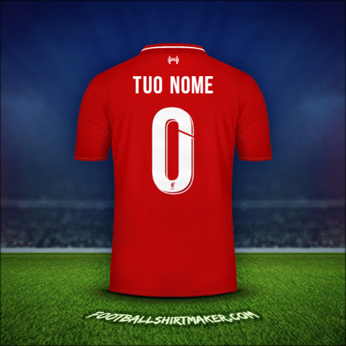 Maglia Liverpool FC Cup 2018/19 -  tuo nome - 0