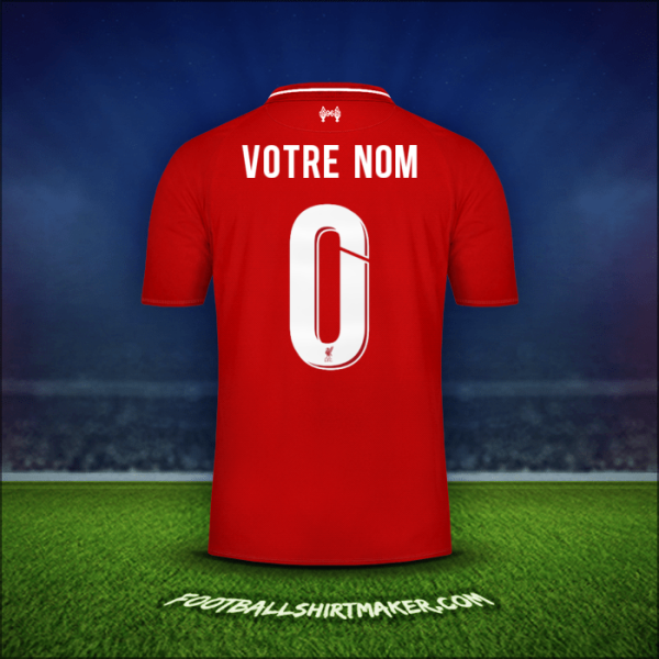 Maillot Liverpool FC Cup 2018/19 -  votre nom - 0