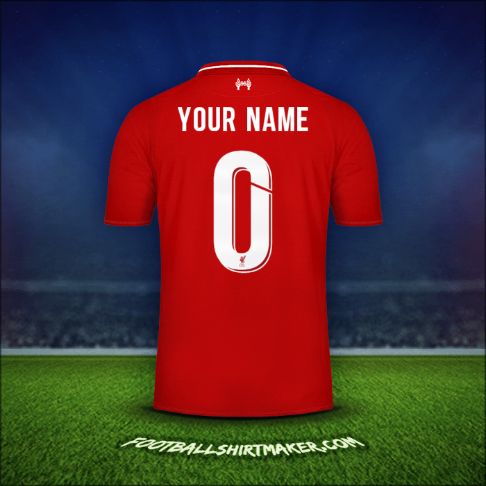 Shirt Liverpool FC Cup 2018/19 -  your name - 0