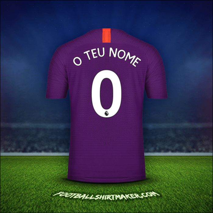 Camisola Manchester City 2018/19 Terceira -  o teu nome - 0