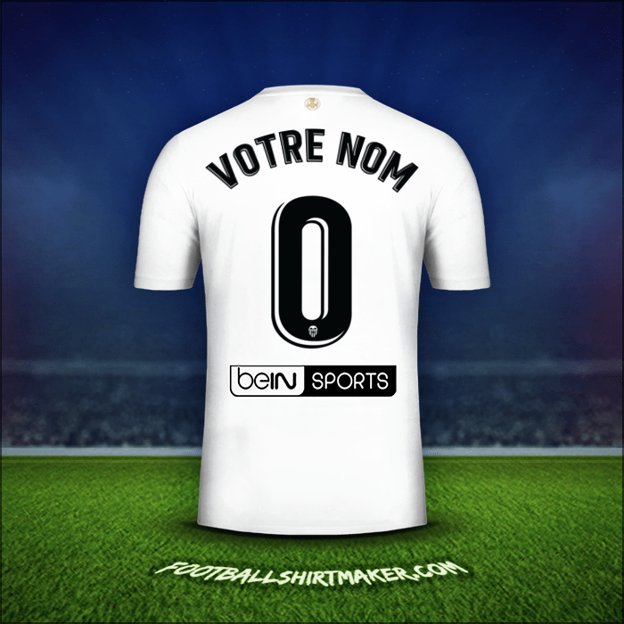 Maillot Valencia CF 2018/19 -  votre nom - 0