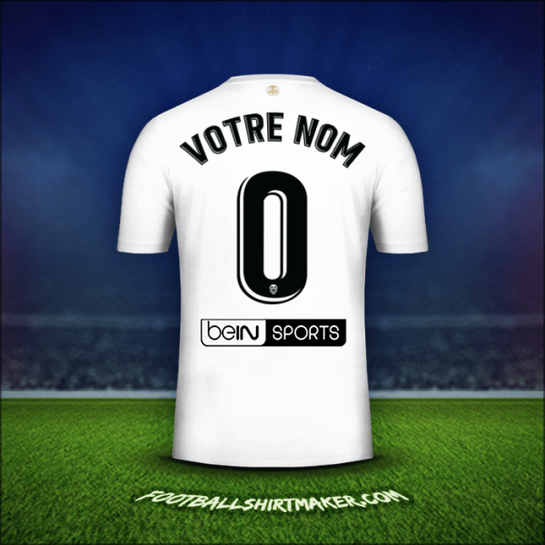 Maillot Valencia CF 2018/19 -  votre nom - 0