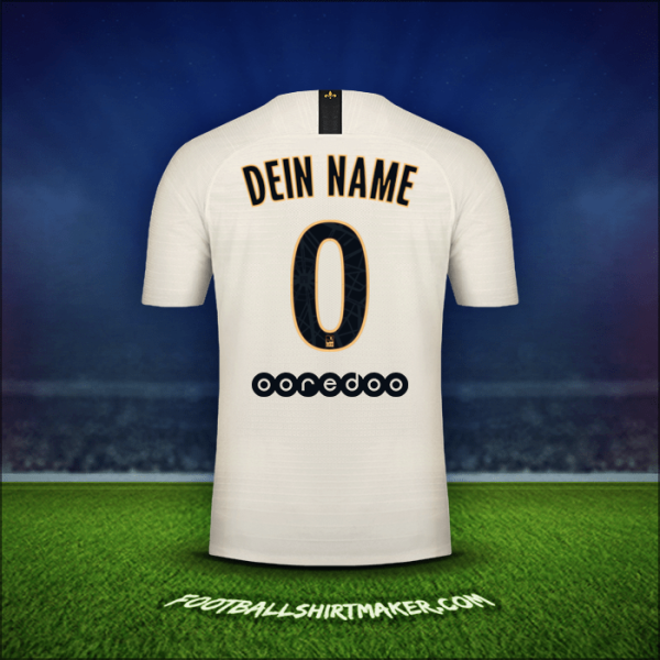 Trikot Paris Saint Germain 2018/19 Auswärts -  dein name - 0