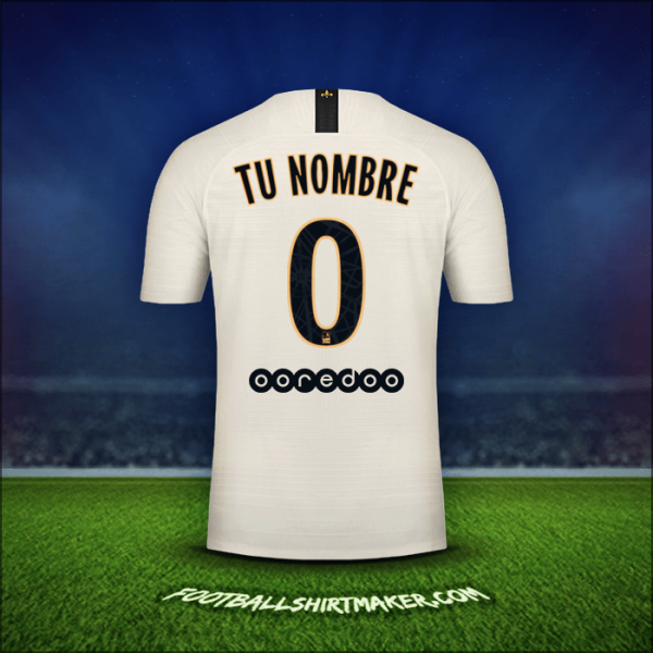 Camiseta Paris Saint Germain 2018/19 Visita -  tu nombre - 0