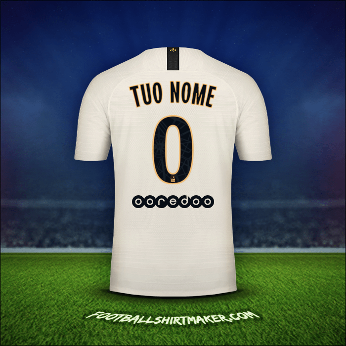 Maglia Paris Saint Germain 2018/19 Seconda -  tuo nome - 0