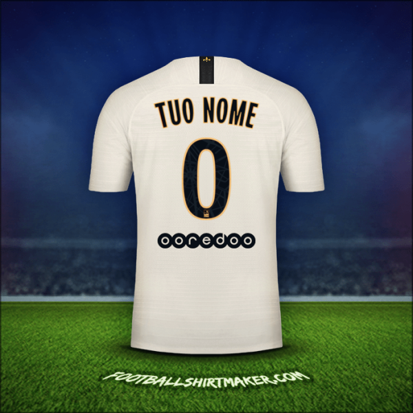 Maglia Paris Saint Germain 2018/19 Seconda -  tuo nome - 0