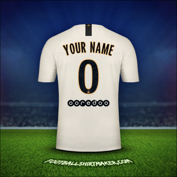 Shirt Paris Saint Germain 2018/19 Away -  your name - 0