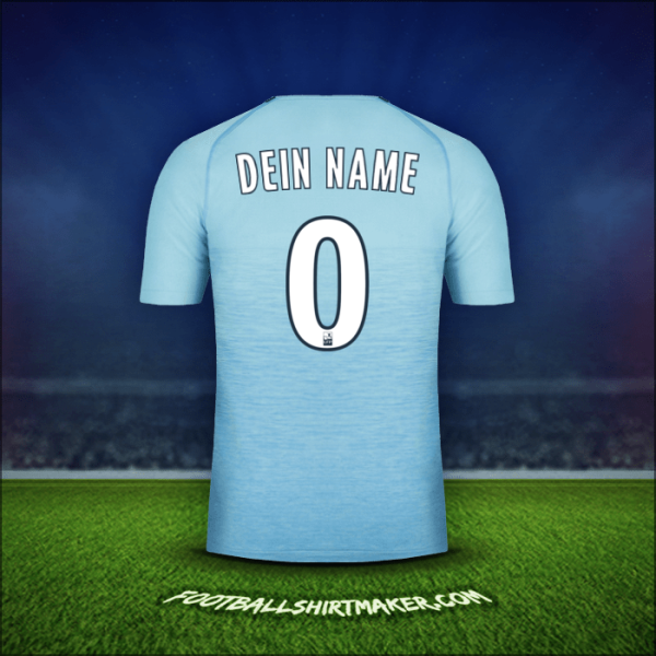 Trikot Olympique de Marseille 2018/19 Dritte -  dein name - 0