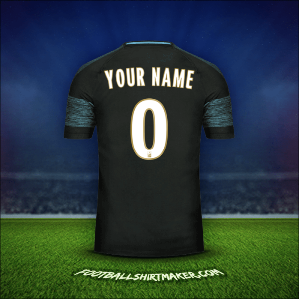 Shirt Olympique de Marseille 2018/19 Away -  your name - 0