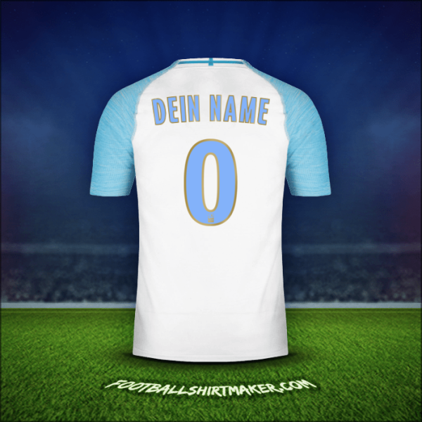 Trikot Olympique de Marseille 2018/19 -  dein name - 0