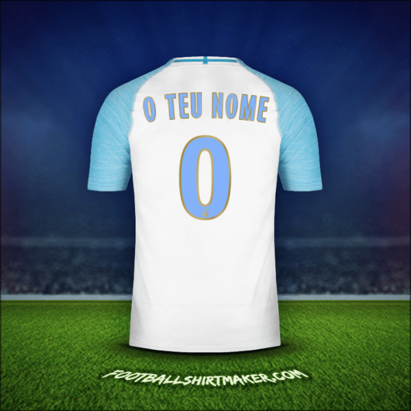 Camisola Olympique de Marseille 2018/19 -  o teu nome - 0