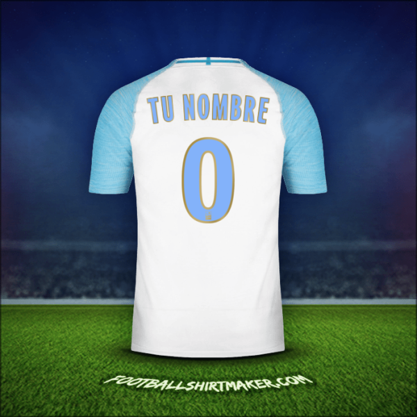 Jersey Olympique de Marseille 2018/19 -  tu nombre - 0