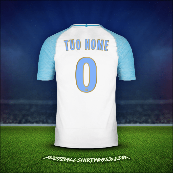 Maglia Olympique de Marseille 2018/19 -  tuo nome - 0