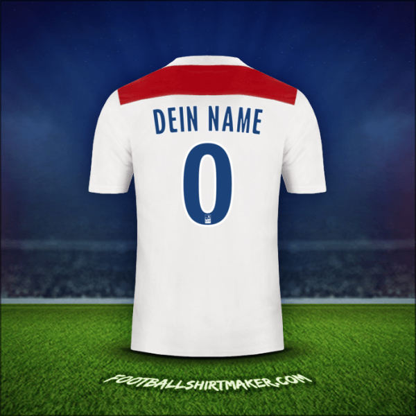 Trikot Olympique Lyon 2018/19 -  dein name - 0