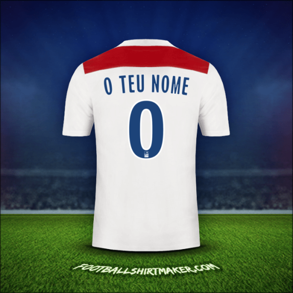 Camisola Olympique Lyon 2018/19 -  o teu nome - 0