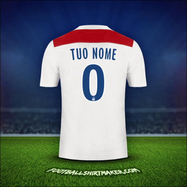 Maglia Olympique Lyon 2018/19 -  tuo nome - 0