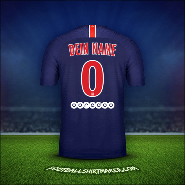 Trikot Paris Saint Germain 2018/19 -  dein name - 0