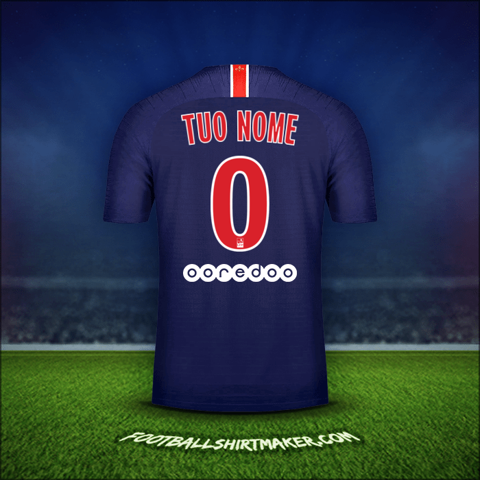 Maglia Paris Saint Germain 2018/19 -  tuo nome - 0