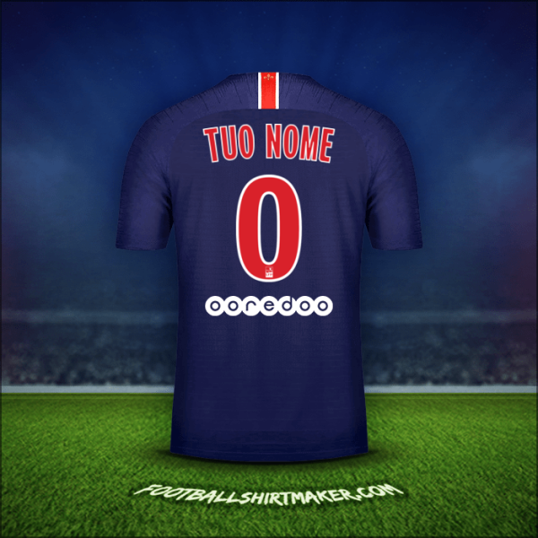 Maglia Paris Saint Germain 2018/19 -  tuo nome - 0