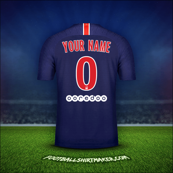Shirt Paris Saint Germain 2018/19 -  your name - 0