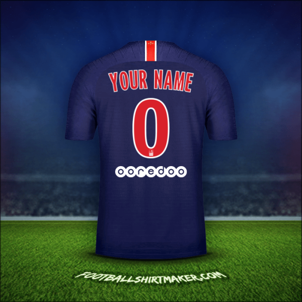 Jersey Paris Saint Germain 2018/19 -  your name - 0