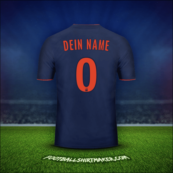 Trikot Olympique Lyon 2018/19 Auswärts -  dein name - 0