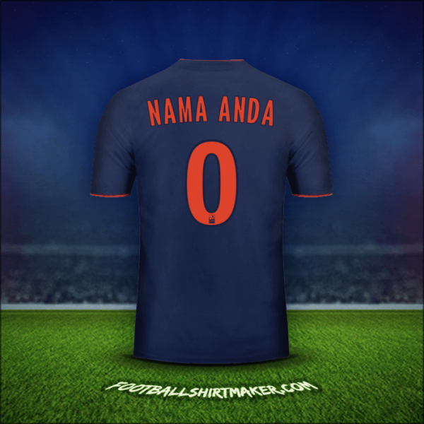 Jersey Olympique Lyon 2018/19 Alternatif -  nama anda - 0
