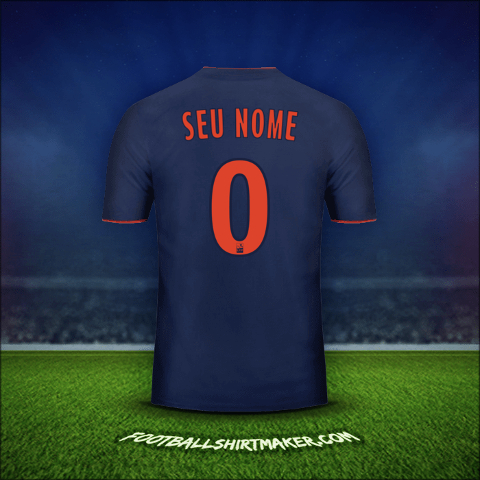 Camisa Olympique Lyon 2018/19 Alternativa -  seu nome - 0