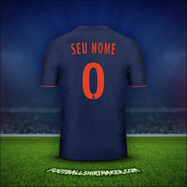 Camisa Olympique Lyon 2018/19 Alternativa -  seu nome - 0