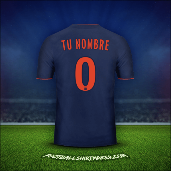 Camiseta Olympique Lyon 2018/19 Visita -  tu nombre - 0