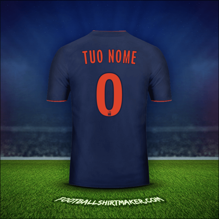 Maglia Olympique Lyon 2018/19 Seconda -  tuo nome - 0