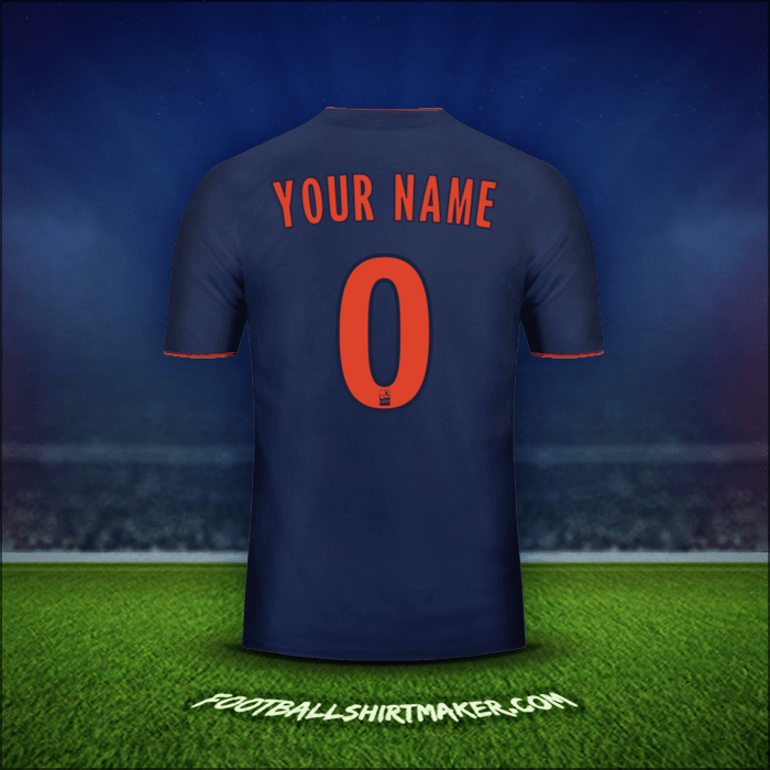 Jersey Olympique Lyon 2018/19 Away -  your name - 0