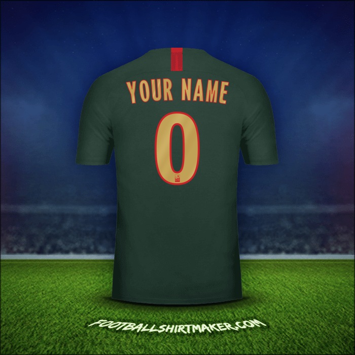 Shirt As Monaco 2018/19 Away -  your name - 0