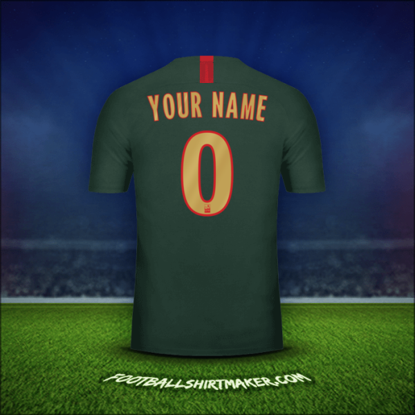 Shirt As Monaco 2018/19 Away -  your name - 0