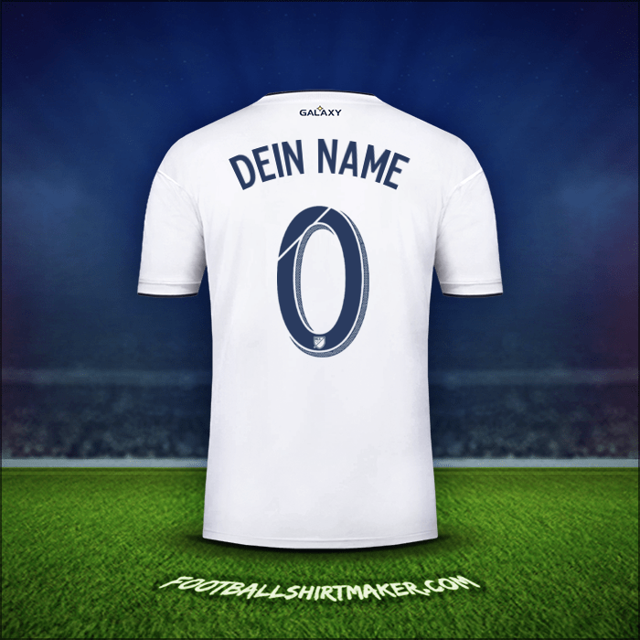 Trikot LA Galaxy 2018/2019 -  dein name - 0