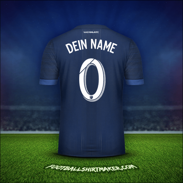 Trikot LA Galaxy 2017/2018 Auswärts -  dein name - 0