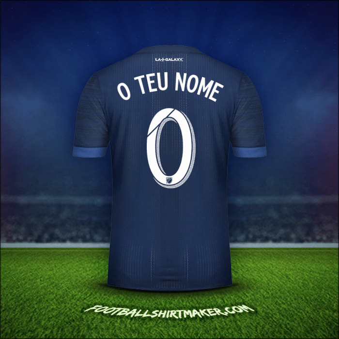 Camisola LA Galaxy 2017/2018 Alternativa -  o teu nome - 0