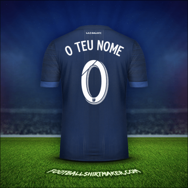 Camisola LA Galaxy 2017/2018 Alternativa -  o teu nome - 0