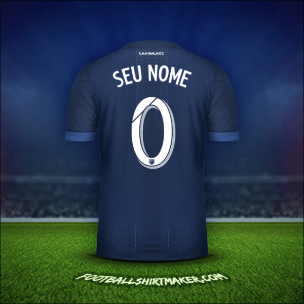 Camisa LA Galaxy 2017/2018 Alternativa -  seu nome - 0