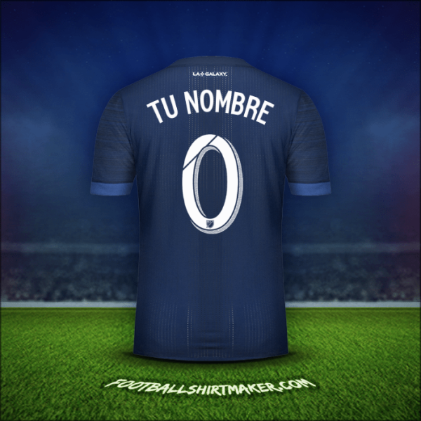 Camiseta LA Galaxy 2017/2018 Visita -  tu nombre - 0