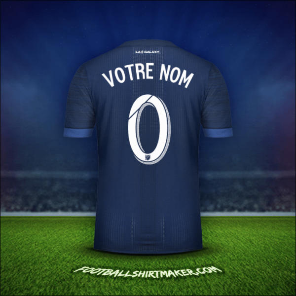Maillot LA Galaxy 2017/2018 Extérieur -  votre nom - 0