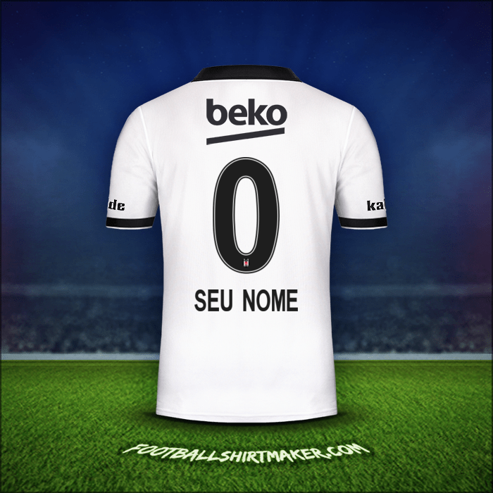 Camisa Besiktas JK 2018/19 -  seu nome - 0