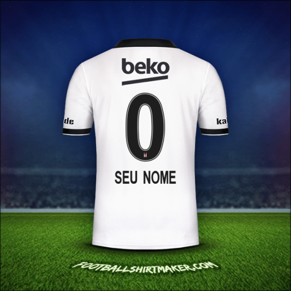 Camisa Besiktas JK 2018/19 -  seu nome - 0