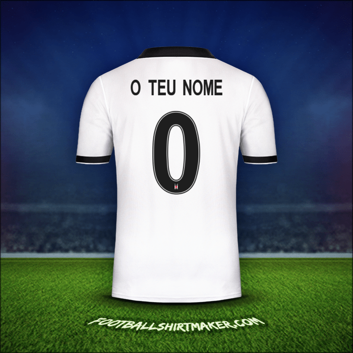 Camisola Besiktas JK Cup 2018/19 -  o teu nome - 0
